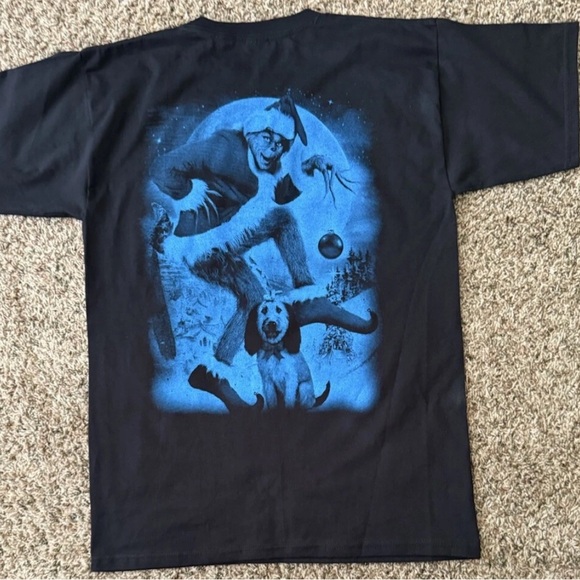 Dr. Seuss HOW THE GRINCH STOLE CHRISTMAS Jim Carrey TShirt Size XL. Hard To find - Picture 2 of 3